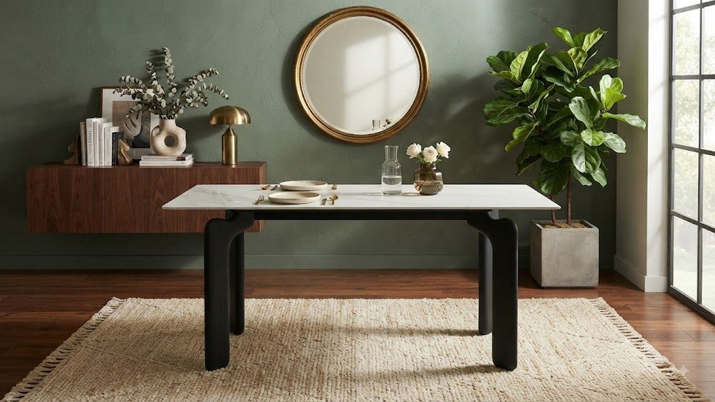 TONARA CASA - sintered stone dining table manufacturer China - TC-040 - OEM ODM furniture manufacturer Tianjin China