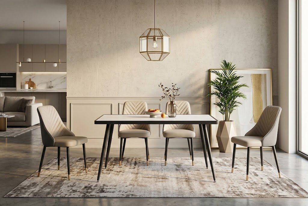TONARA CASA - sintered stone dining table manufacturer China - TC-099 - OEM ODM furniture manufacturer Tianjin China